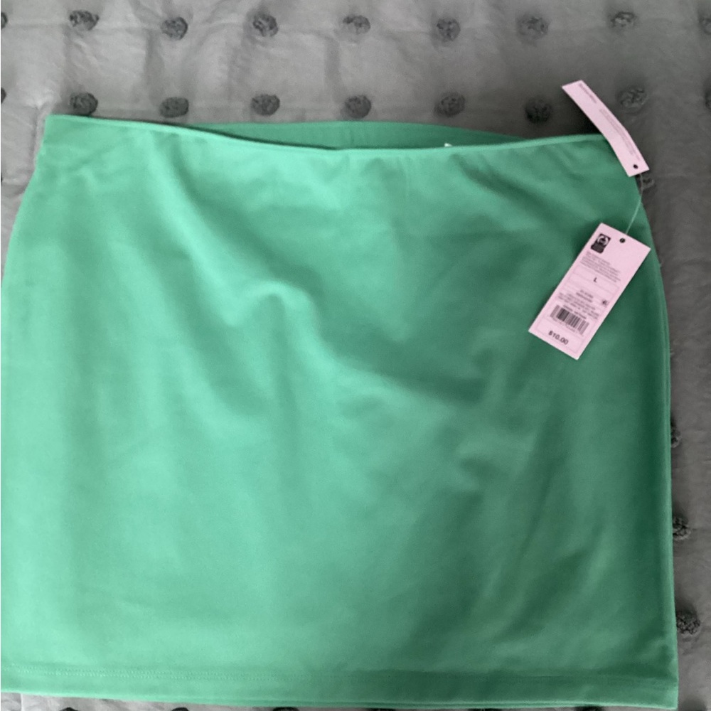 Wild Fable Green Mini Pencil Skirt Casual Resort Wear